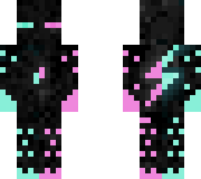 ender man blue and purple mix