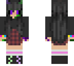 enderman creeper girl