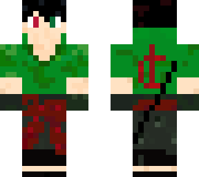 epic green character