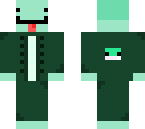 froge in a suit
