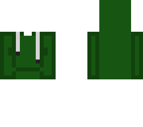 green hoodie