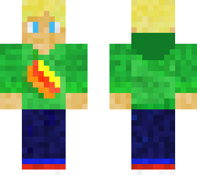green hoodie fire logo