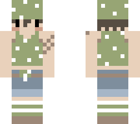 green mushroom boy