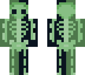 green skeleton
