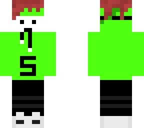 green skin with hood
