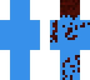 hair monster/ blue