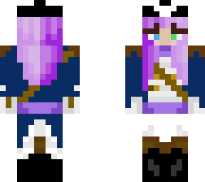 improved purple hair lmanberg girl