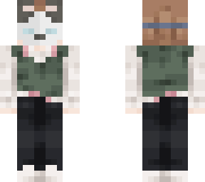 my skin with a husky mask