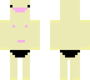 niple duck with underwear