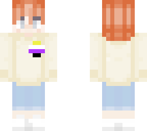non-binary redhead
