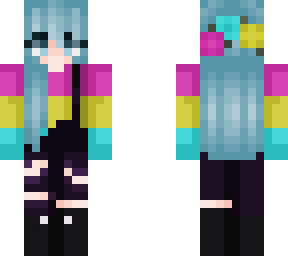 pan pride ~ recolor of : aroace and full of grace
