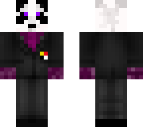 panda con traje