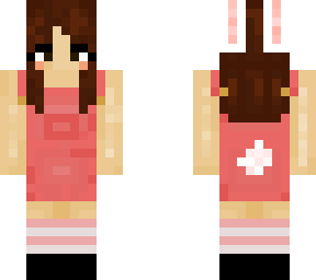 pink bunny girl