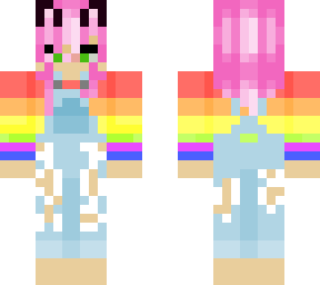 pink haired cat boy