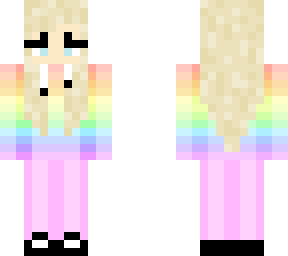 pride blonde girl