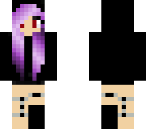 purple hair devil