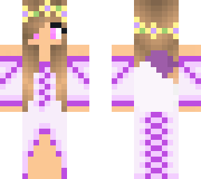 purple wolf girl