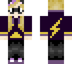 raccoon girl blonde