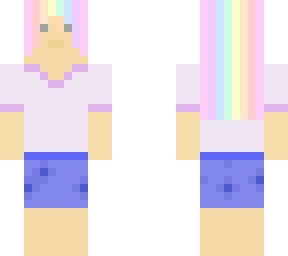 rainbow person