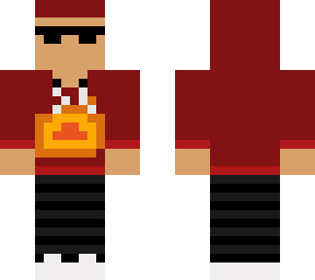 red hoddie with flames (new)