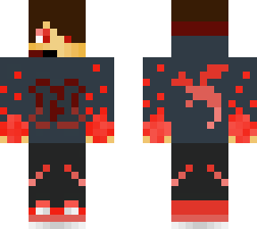 red neon boy (red ver of n0rway's skin)