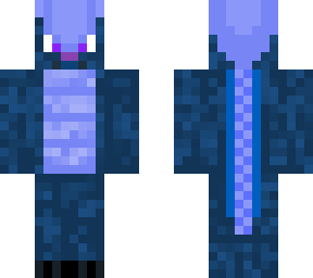 shiny blue dragon