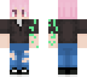 slimed pink