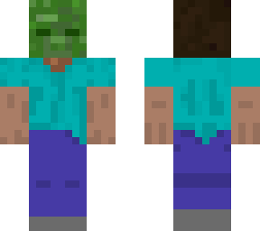 steve acting like a zombie
