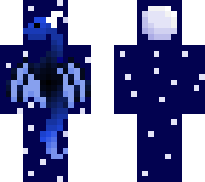 ~ *_* blue dragon pixel art *_* ~