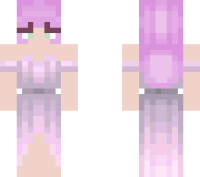 ~ purple pink prom dress :) ~