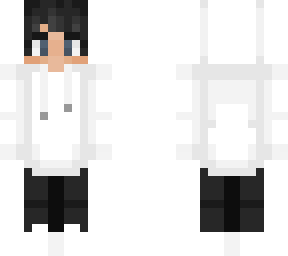 basic white hoodie