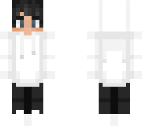 basic white hoodie