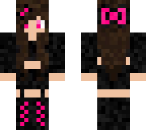 black and pink