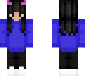black haired basic girl