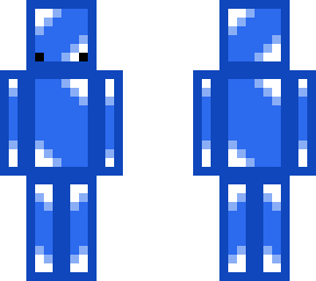 blue balloon person