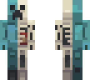 blue skeleton creeper