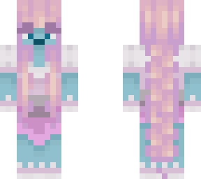 blue skinned girl