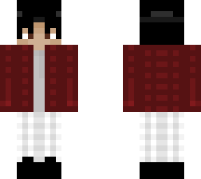 boy with red shirt