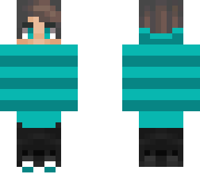 cyan hoodie