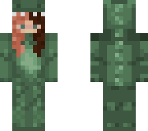 dinosaur girl split dye