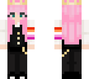 elf in a suit with pride flag