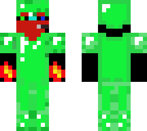 emerald armor with custom skin