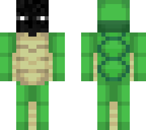 enderman in turtle onesie