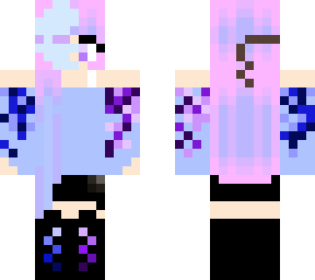 galaxy girl + broken mask