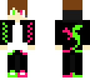 green and pink e boy