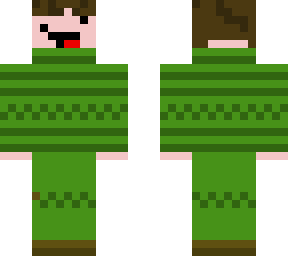 green turtle neck man