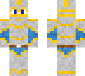 knight with removable helmet