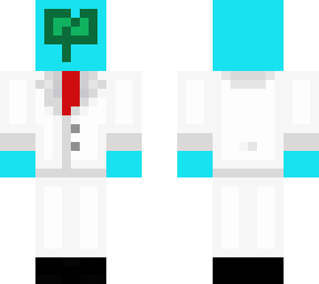 leaf with white suit