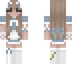 maid dress beachy themed