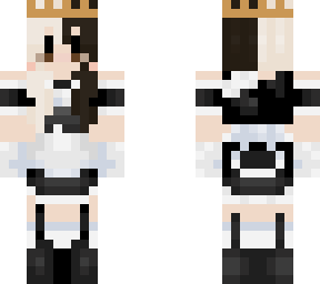 maid dress ram crown